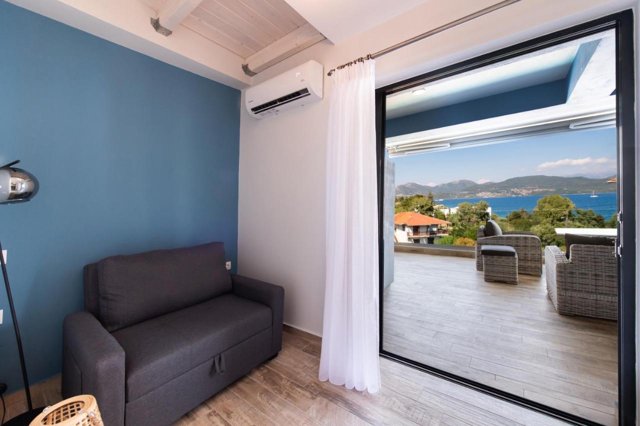 Blue House luxury apartment Nikiana Extérieur photo